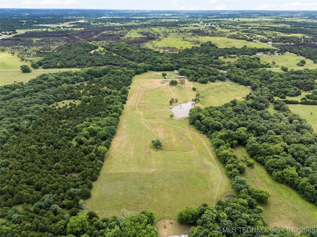 616 S Schlegel, Cushing, OK 74023 - aerial view of sparsely populated area