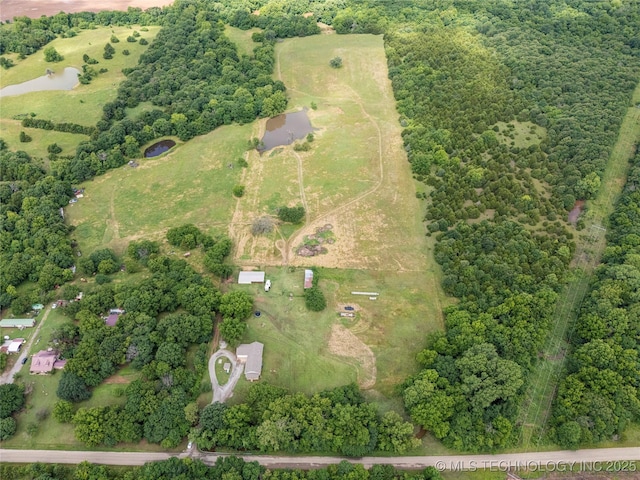 616 S Schlegel, Cushing, OK 74023 - aerial view of property and surrounding area