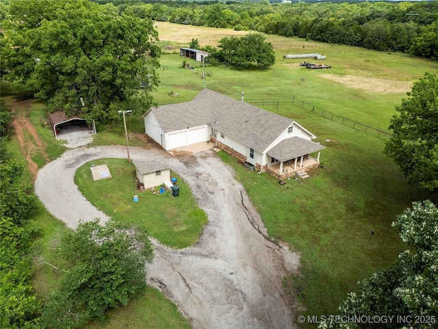 616 S Schlegel, Cushing, OK 74023 - view of rural area featuring a pastoral area