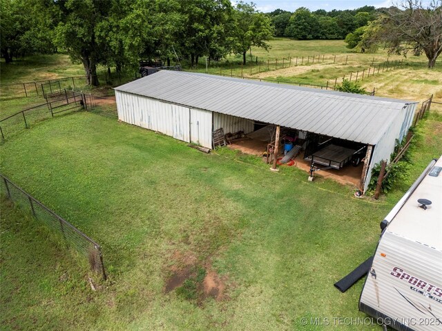 616 S Schlegel, Cushing, OK 74023 - view from above of property