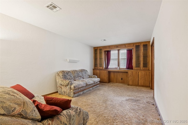 307 S Cherokee, Locust Grove, OK 74352 - sitting room with carpet floors