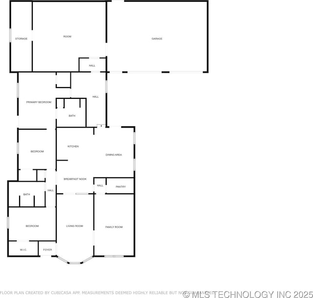 307 S Cherokee, Locust Grove, OK 74352 - floor plan / room layout