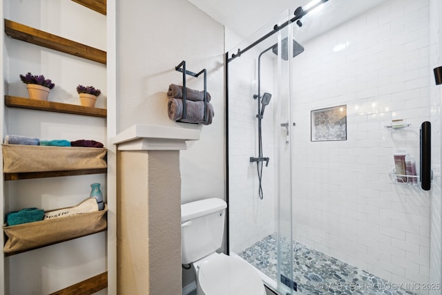 12350 E 138th St S, Broken Arrow, OK 74011 - full bathroom with toilet and a stall shower
