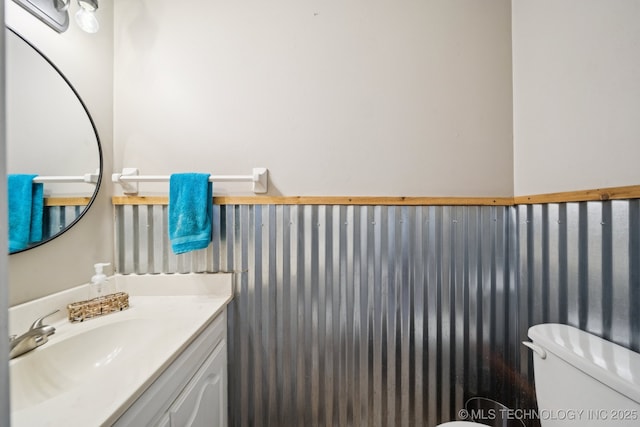 12350 E 138th St S, Broken Arrow, OK 74011 - half bathroom with toilet and vanity