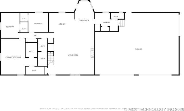 7864 S 449th Rd, Rose, OK 74364 - property floor plan