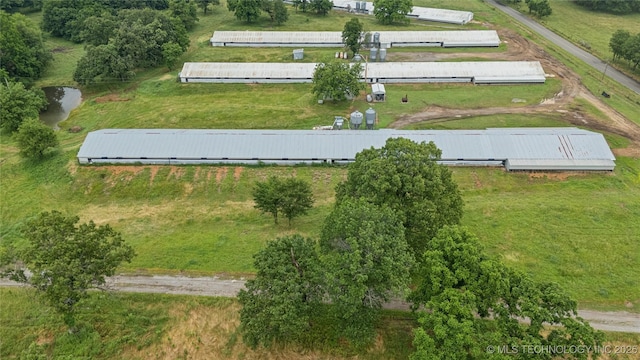 7864 S 449th Rd, Rose, OK 74364 - aerial view of property's location