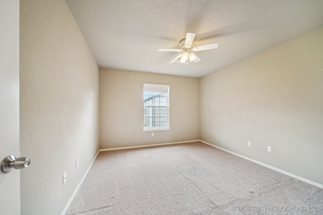 109 W 133rd Pl, Skiatook, OK 74070 - carpeted empty room featuring baseboards and ceiling fan