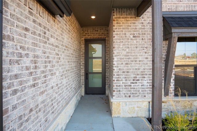 2332 E 135th Dr S, Bixby, OK 74008 - property entrance with brick siding