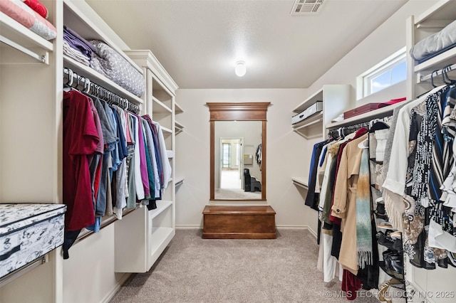 18932 Spring Creek Ln, Claremore, OK 74017 - walk in closet featuring carpet
