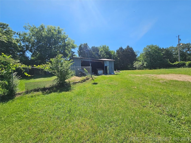 2700 N Witte St, Poteau, OK 74953 - view of yard