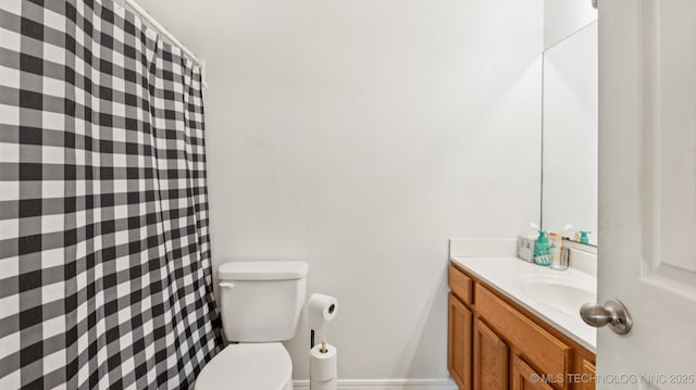 4964 SE Brookline Dr, Bartlesville, OK 74006 - full bath with vanity and a shower with curtain