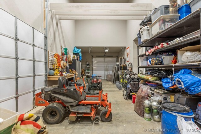 8562 Adams Creek Rd, Beggs, OK 74421 - view of garage