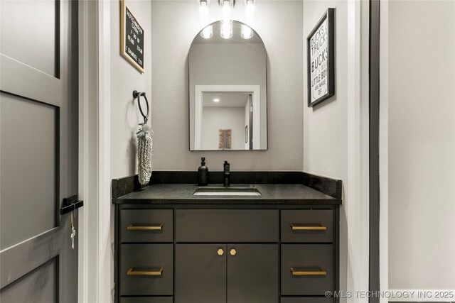 8562 Adams Creek Rd, Beggs, OK 74421 - bathroom with vanity