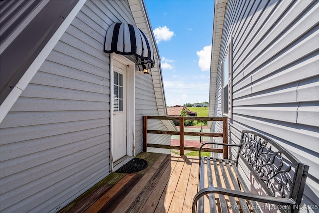 168 Murray Ln, Strang, OK 74367 - view of wooden deck