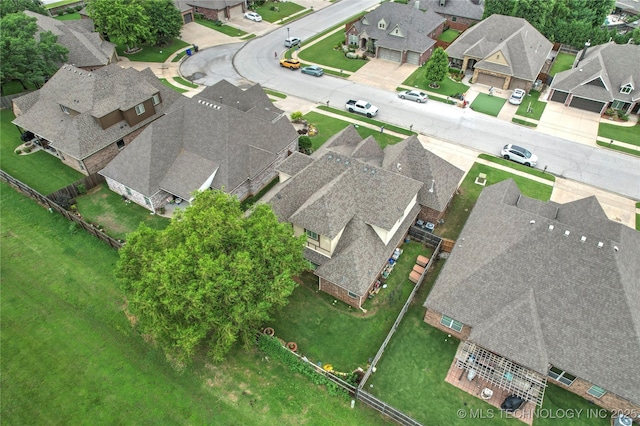 3501 W Gary St S, Broken Arrow, OK 74012 - aerial perspective of suburban area