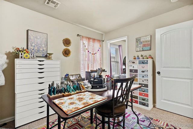3501 W Gary St S, Broken Arrow, OK 74012 - dining area featuring carpet flooring and baseboards