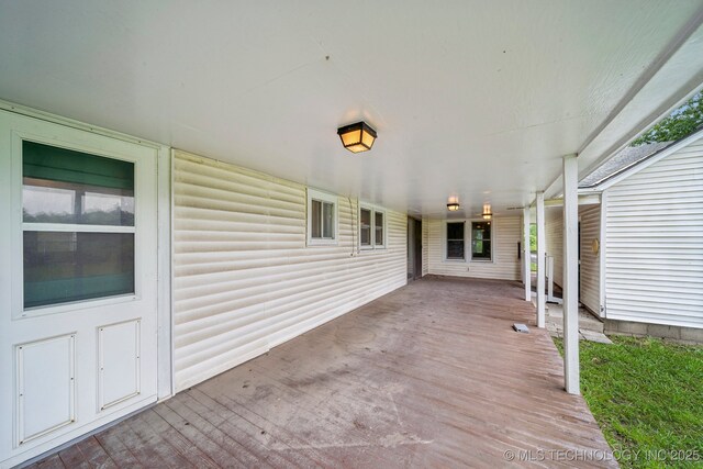 915 N Boudinot Ave, Dewey, OK 74029 - view of wooden terrace