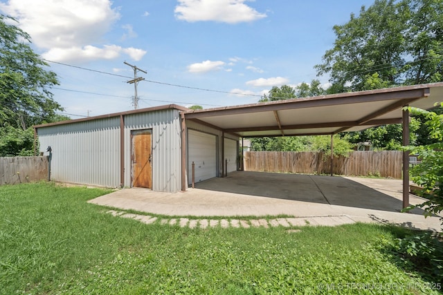 3218 S Kingston Ave, Tulsa, OK 74135 - garage featuring a garage