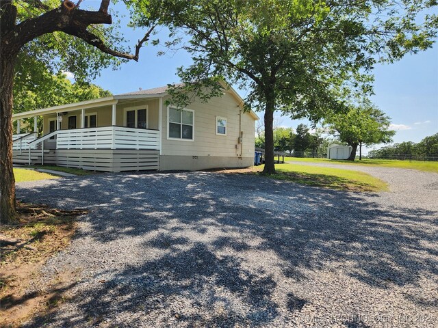 307 N W St, Mcalester, OK 74501 - view of front of home featuring crawl space
