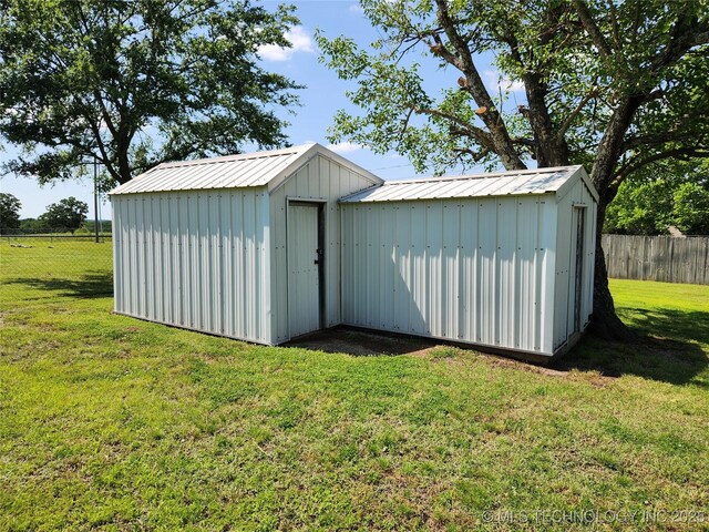 307 N W St, Mcalester, OK 74501 - view of shed