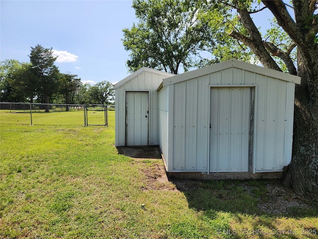307 N W St, Mcalester, OK 74501 - view of shed