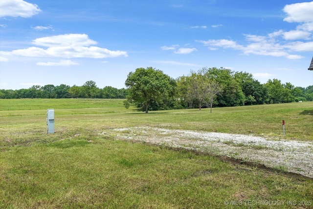 30185 N 3994th Dr, Ramona, OK 74061 - view of grassy yard with a view of rural / pastoral area