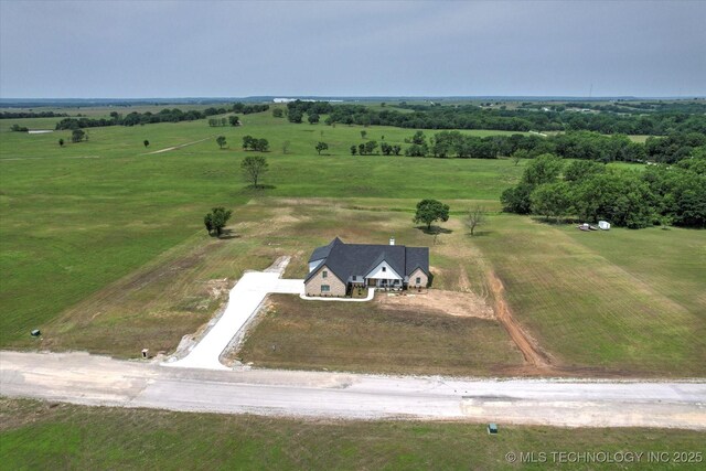 30185 N 3994th Dr, Ramona, OK 74061 - view of rural area with a pastoral area