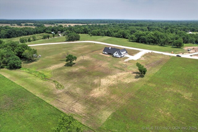30185 N 3994th Dr, Ramona, OK 74061 - overview of rural landscape