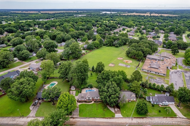 3508 Kimberlea, Muskogee, OK 74403 - aerial perspective of suburban area