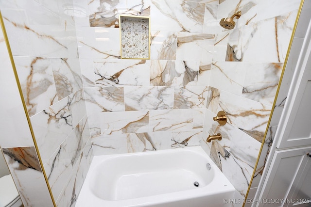 717 N Oklahoma Ave, Tahlequah, OK 74464 - full bath featuring shower / bathtub combination and toilet