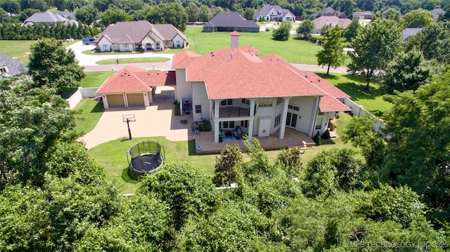 3704 River Bend Rd, Muskogee, OK 74403 - aerial view of property and surrounding area