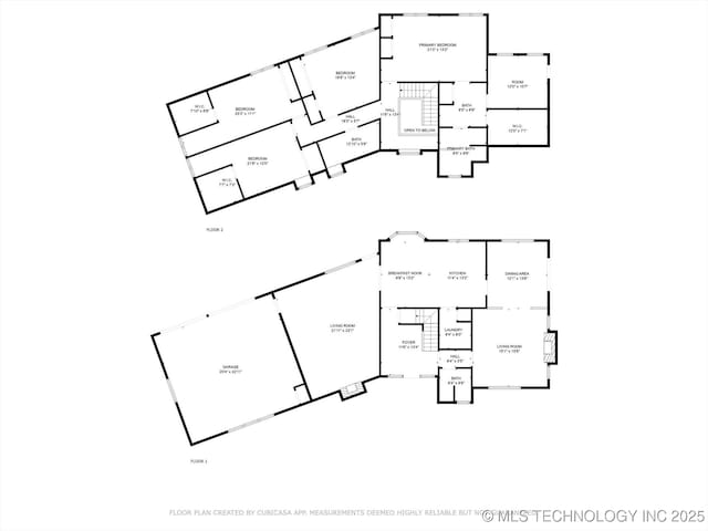 639 Oakridge Dr, Bartlesville, OK 74006 - view of home floor plan