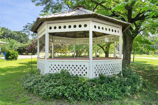 800 N Hwy 10, Gore, OK 74435 - view of community featuring a gazebo and a yard