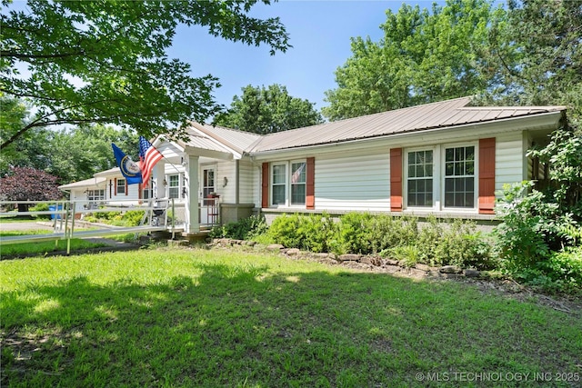 800 N Hwy 10, Gore, OK 74435 - ranch-style house with metal roof