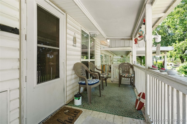 800 N Hwy 10, Gore, OK 74435 - view of covered porch