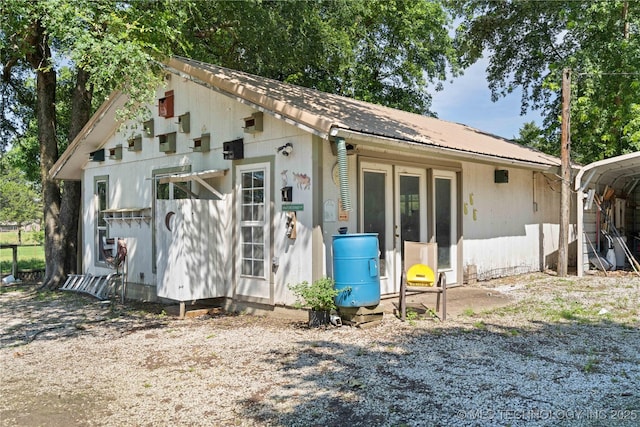 800 N Hwy 10, Gore, OK 74435 - back of house with metal roof