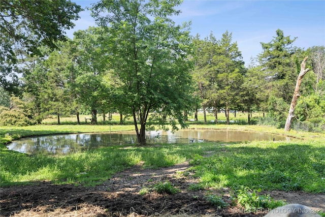 800 N Hwy 10, Gore, OK 74435 - view of yard featuring a water view