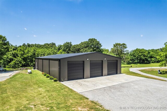 35795 E 231st St S, Porter, OK 74454 - view of detached garage