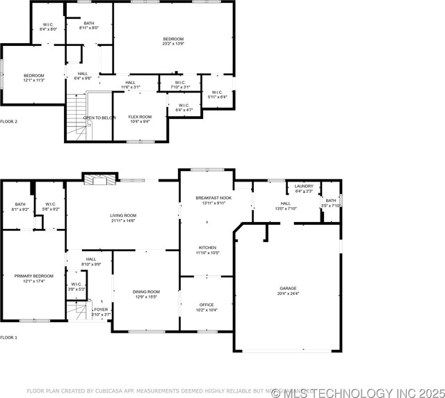6722 S 72nd E Ave, Tulsa, OK 74133 - floor plan / room layout