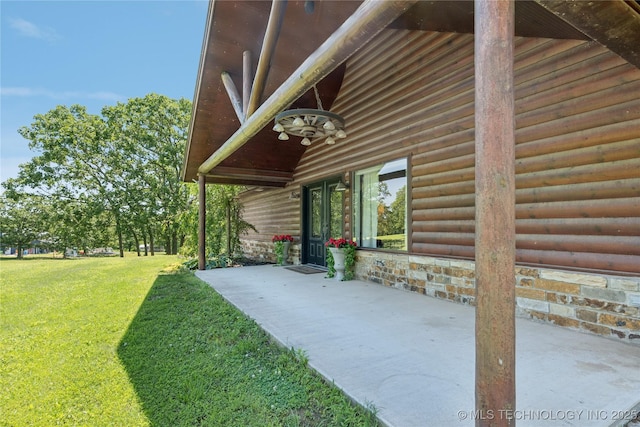 33820 W 261st St S, Bristow, OK 74010 - view of patio