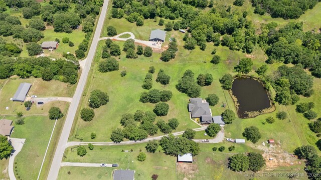 33820 W 261st St S, Bristow, OK 74010 - bird's eye view