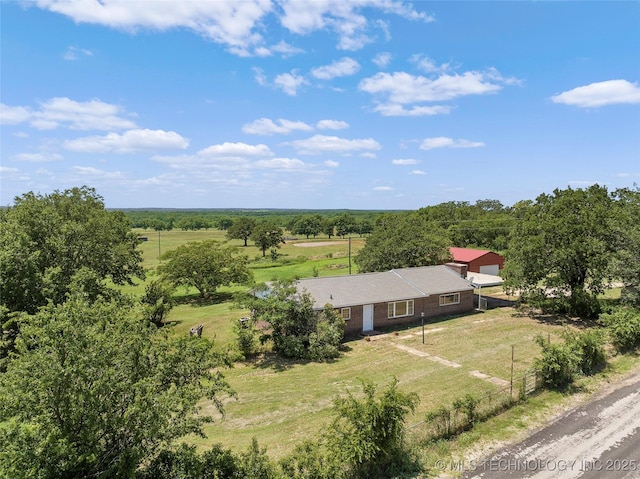 1822 Abner Rd, Overbrook, OK 73453 - aerial view of sparsely populated area