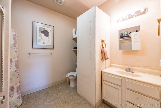 3127 Pleasant Hill Rd, Caddo, OK 74729 - full bath featuring vanity and toilet