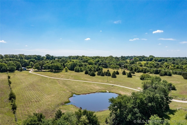 3127 Pleasant Hill Rd, Caddo, OK 74729 - view of rural area featuring a large body of water