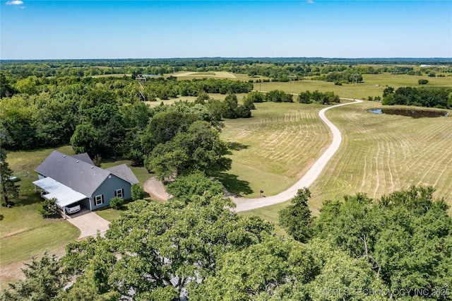 3127 Pleasant Hill Rd, Caddo, OK 74729 - aerial view