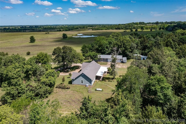 3127 Pleasant Hill Rd, Caddo, OK 74729 - view from above of property