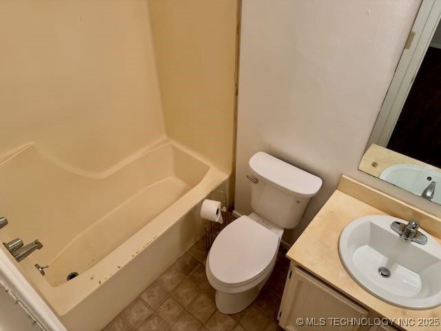 1822 N Xenophon Ave, Tulsa, OK 74127 - full bathroom featuring vanity and tub / shower combination