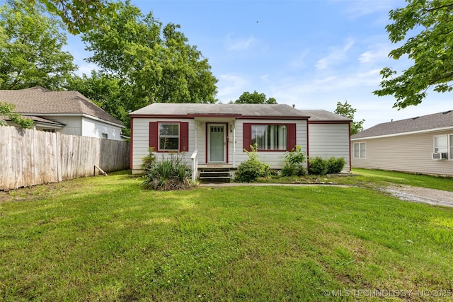 723 W 16th St, Ada, OK 74820 - single story home with cooling unit