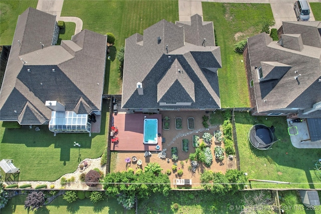 812 N Butternut Ave, Broken Arrow, OK 74012 - bird's eye view