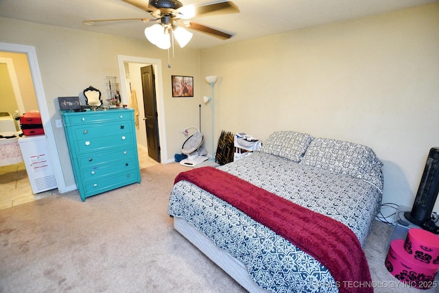 21887 Coffee Hollow Rd, Tahlequah, OK 74464 - bedroom with carpet flooring and ceiling fan